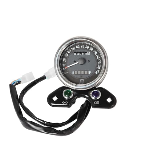 Compteur vitesse moto numérique avec jauge de carburant pour CG125 GN125 Cafe Racer