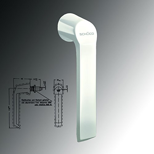Schüco Fenstergriff Riegelstangenbeschlag & Schüco Beschlag 2000 / Fensterprofilsystem Schnicks
