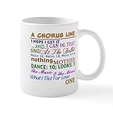 CafePress A Chorus Line The Songs Mugs 11 oz (325 ml) Ceramic Coffee Mug