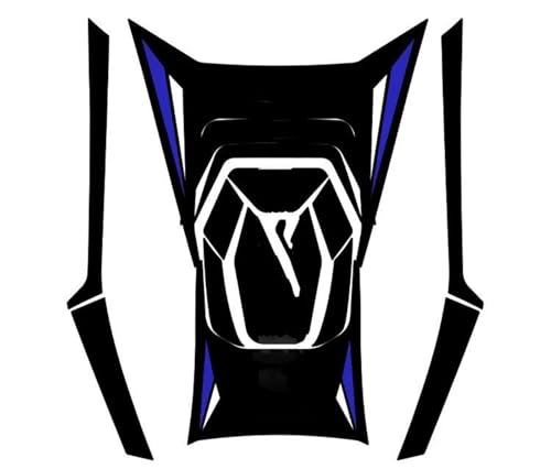 Protector almohadilla depósito motocicleta SYM HUSKY 300 pegatinas cuero