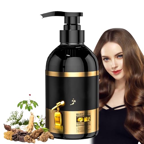 Bai Hei Ke Shampoo, Bai Hei Ke Anti-Haarausfall-Shampoo, Japanisches Ginseng-Shampoo, Natürliches Botanisches Shampoo, Ginseng-Shampoo für alle Haartypen (1PC)