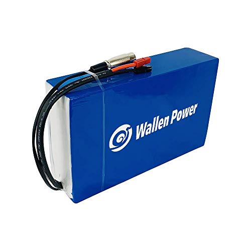 Wallen Power【DE Warehouse 36V 15Ah Ebike Akku Lithium Batterie Ebike Batterie Elektrofahrrad Akku Lithium Li-Ion PVC E-Bike Akku für 500W 250W 200W Motor