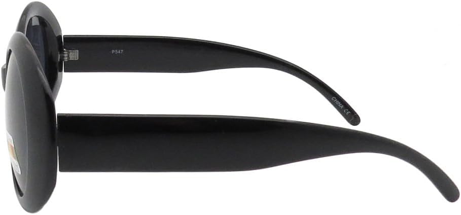Pop Fashionwear® Womens Fashion Circle Round Jackie O Bold Chic Sunglasses P547 - Image 3