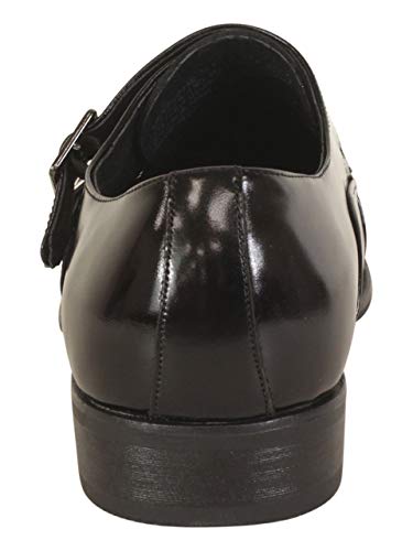 STACY ADAMS Men's Gordon Cap Toe Double Monk Strap Loafer4