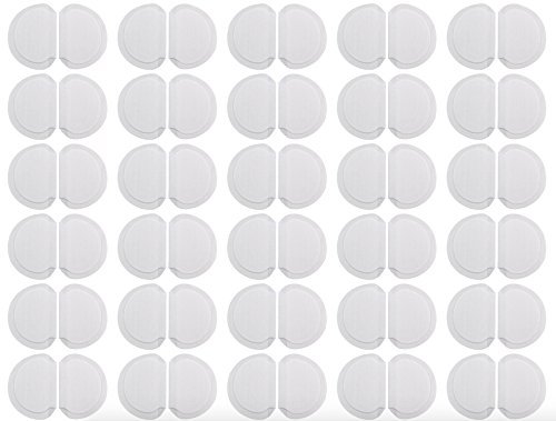 Armpit Sweat Shield Absorbent Liner - Single Use, Disposable - Moisture Wicking for Underarm Perspiration (30 pairs)