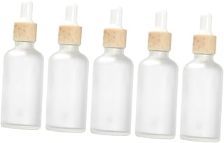 5pcs 30ml Frosted Glass Dropper Bottles for T...