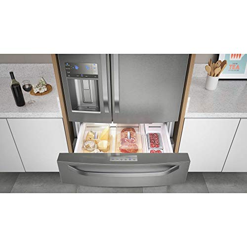 Geladeira Frost Free Electrolux 540 Litros 3 Portas Inverse Inverter Inox (DM90X) 220V