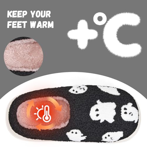 Image of IceUnicorn Kids Slippers Boys Girls Warm Winter House Slippers Big Little Kids Non-Slip Soft Plush Memory Foam Home Shoes for Indoor Outdoor