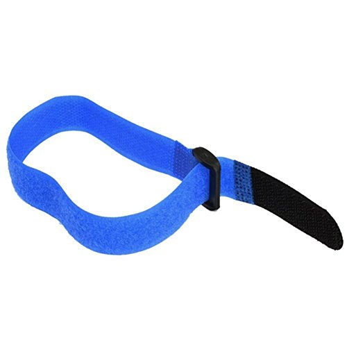 Grekywin Reusable Fastening Wrap Strap, Hook & Loop Cable Ties, 50 Pcs