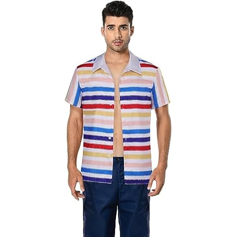 Ruleewe Doll Costume Adult Men Cosplay Shirt Cover