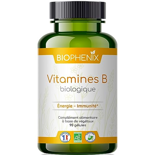 Biophénix Vitamine B biologique 90 gélules - Complément alimentai...