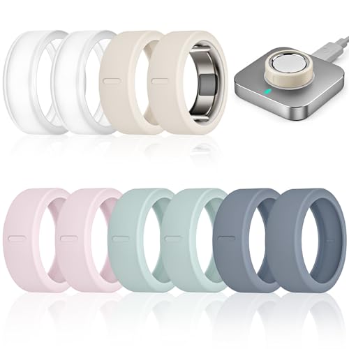 Protector de silicona para Oura Ring Gen 4 funda para proteger el anillo en el gimnasio