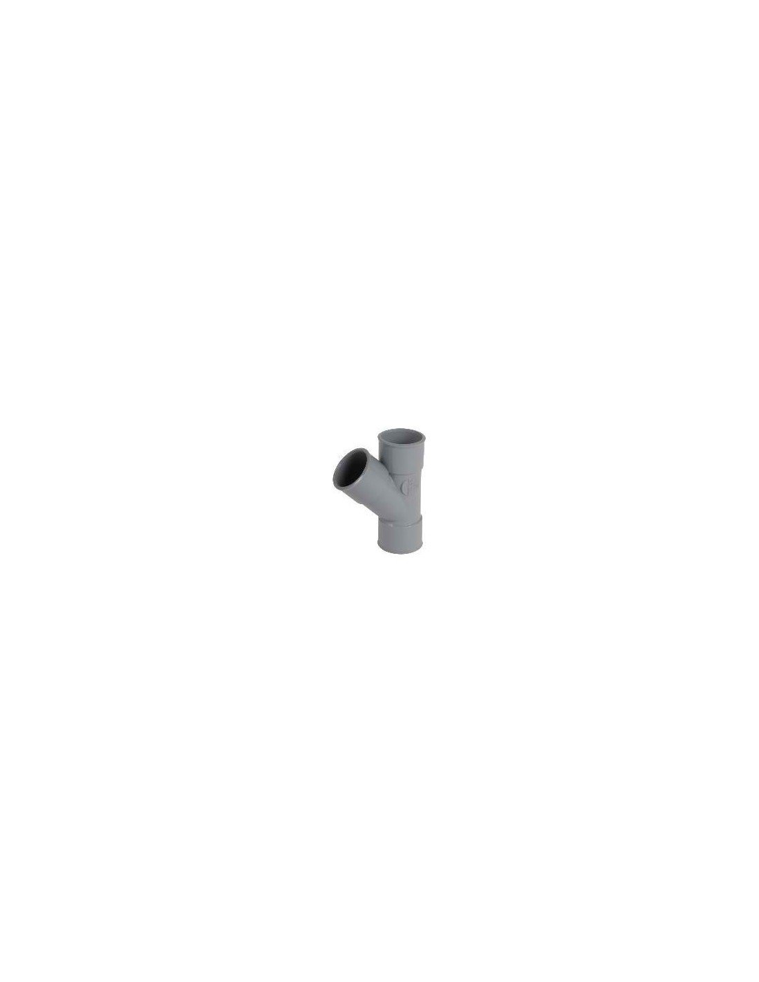 Nicoll - Té femelle-​femelle PVC simple Ø 100 à 45° NICOLL - UBT144