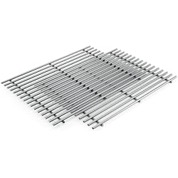 Ninja FlexFlame Stainless Steel Grill Grates, Set of 2, Durable, Easy to Clean, Heat Retaining, Upgrade for FlexFlame, XSKGRILLGRATE