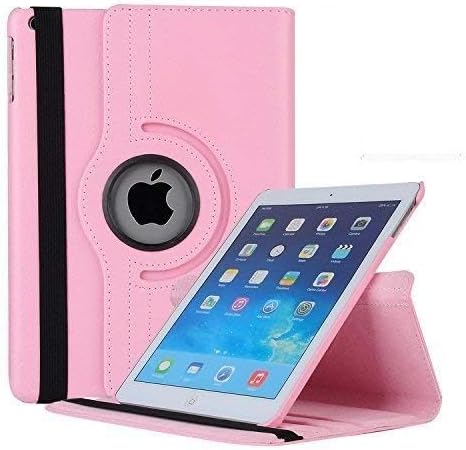 M Cart® Smart Stand Leather Magnetic Case Cover for Apple iPad mini 5-7.9 Inch 2019 (Light Pink)