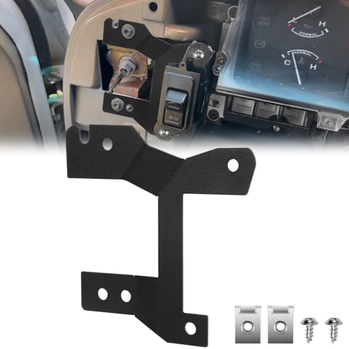 Back Window Dual Fuel Tank Switch Repair Bracket Compatible with 1992-1997 OBS Ford F-Series F150 F250 F350 Bronco Dash Panel Switch Bracket