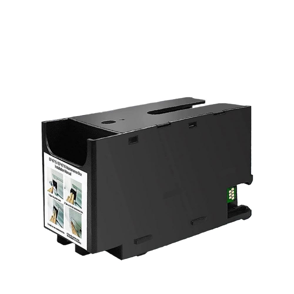 T6715 T6716 ​​Casella di manutenzione compatibile con WF C5210 C5290 C5710 C5790 WF-4720 WF-4730 WF-4740 WF-M5299(5PCS)