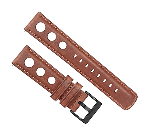Image of Barton Racing & Rally Horween Leather Straps with Integrated Quick Release Spring Bars - Watch Bands