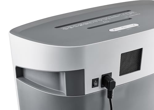 Dahle PaperSAFE PS 380 Document Shredder (15 Sheets, Security Level P4, Increasing Cut, Oil and Maintenance Free, 25 Litres), Grey - Image 9