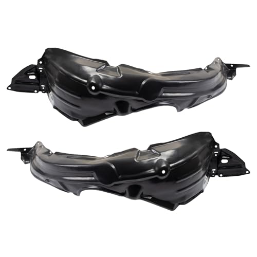 Image of TRQ Inner Fender Liner Set Compatible with 2012-2014 Toyota Prius V TO1248181 TO1249179