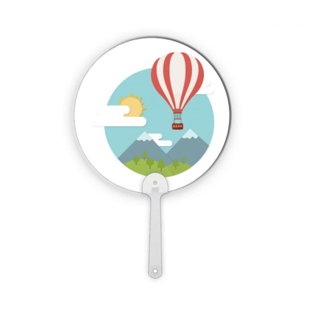 Ballon à air chaud motif nuage en plastique rond pour décoration artisanale