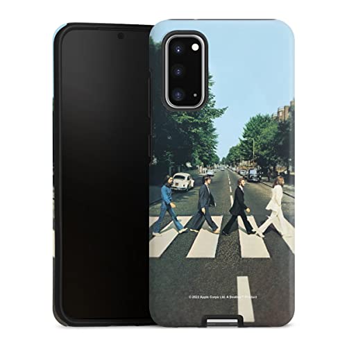 DeinDesign Coque Compatible avec Samsung Galaxy S20 Coque renforcée Coque Antichoc Abbey Road The Beatles Musique - Les Beatles, Paul McCartney, John Lennon, RIngo Starr, George Harrison DeinDesign Coque Compatible avec Samsung Galaxy S20 Coque renforcée Coque Antichoc Abbey Road The Beatles Musique