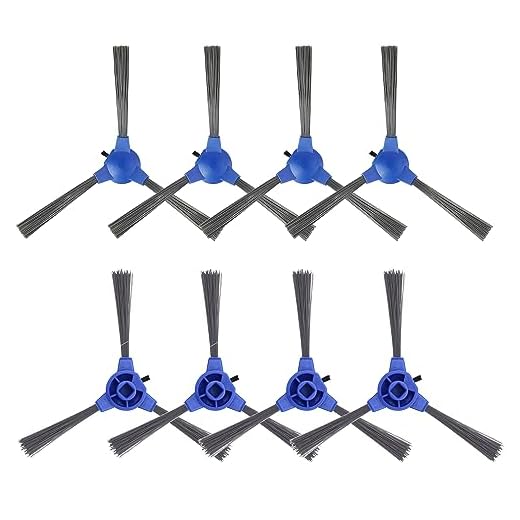 OTYFGHD 8 peças de substituição de escova lateral para Eufy RoboVac- Adequado para peças de reposição de aspirador de pó de robô Eufy 11S 12 15T 15C 25C 30 30 35C 11S Max 15C Max 25C Max 30C Max G20