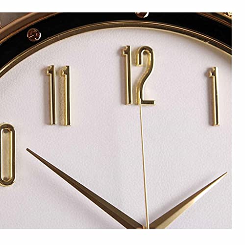 Mjwdp Butterfly Enamel Wall Clock Living Room Wall Clock Quartz Clock (Color : A, Size : 55Cm) #TOP2