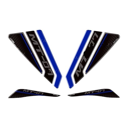 Autocollants carénage moto MT07 pour rouler protégé en roadster
