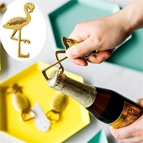 Miniatura 3 de Abrebotellas portátil de acero inoxidable, abrebotellas de cerveza con forma de flamenco, abrebotellas de cerveza para mujeres y hombres, regalo