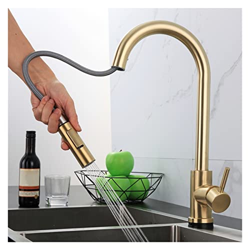 Mitigeur intelligent à induction avec douchette extractible pour évier de cuisine - 4