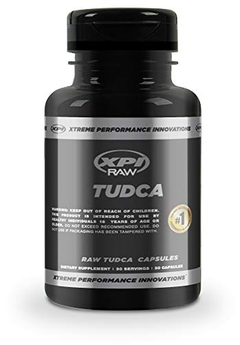 XPI TUDCA (Tauroursodeoxycholic Acid) Capsules, 500mg, 30 Capsules, Non-GMO
