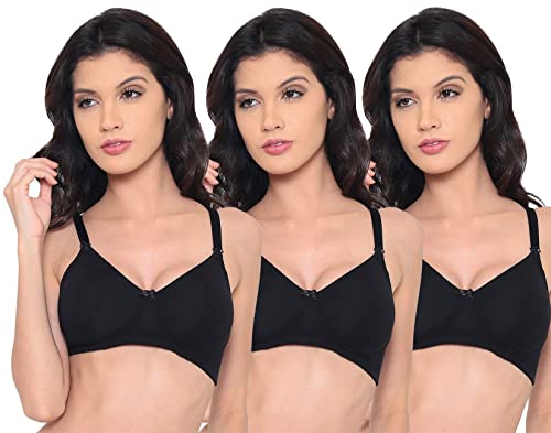 Image of Laavian Women's Cotton Non Padded Non-Wired Shaper T-Shirt Bra