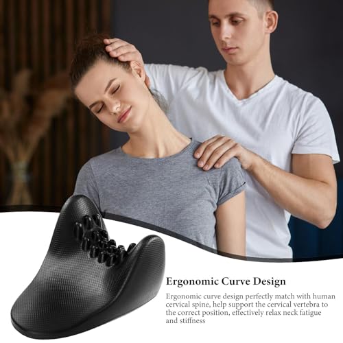 Almohada cervical para el dolor de cuello y soporte suave para dormir 3