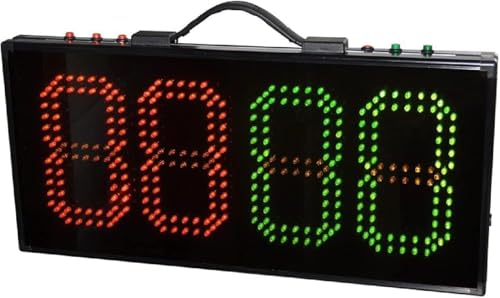 Tablero LED para sustituciones en fútbol, pantalla digital única miniatura 5