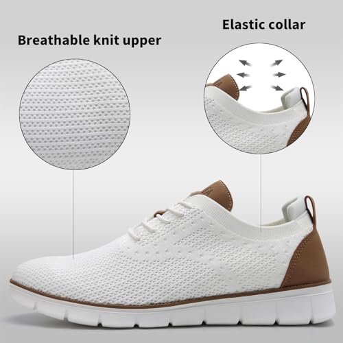 Schuhe Herren Anzugschuhe Sneaker Oxfords Business Mesh Stoff Atmungsaktiv Sportschuhe Tennisschuhe Walkingschuhe Komfortabel – Bild 3