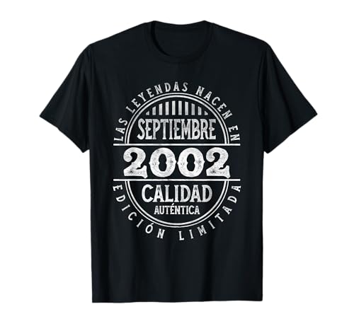 Las Leyendas nacen en Septiembre de 2002 - 21 Años Camiseta