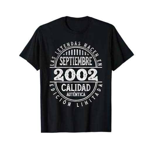 Las Leyendas nacen en Septiembre de 2002 - 21 Años Camiseta