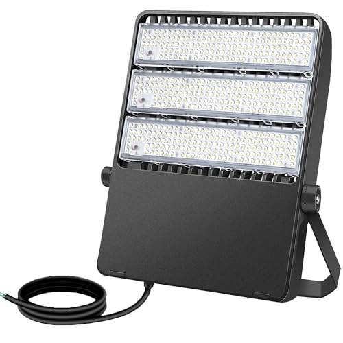 ledmo 360W LED Flood Light Super Bright 42,000LM 5000K Adjustable Mount Outdoor Stadium Lights LED Arena Lights Commercial Lighting Fixture for Garage,Yard