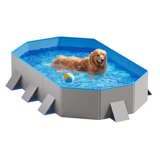 Peteast Octagonal XL Foldable Dog Pool