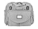 Beaba Geneva Diaper Bag, Multifunction Baby Diaper Bag, Diaper Bag with Bag Strap for Baby Stroller, Changing Pad, Insulated Bag, Baby Must Haves, Grey