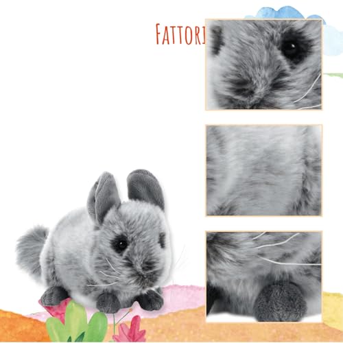 Plush&Company 15765 Plüschfigur Nijole Chinchilla, 20 cm