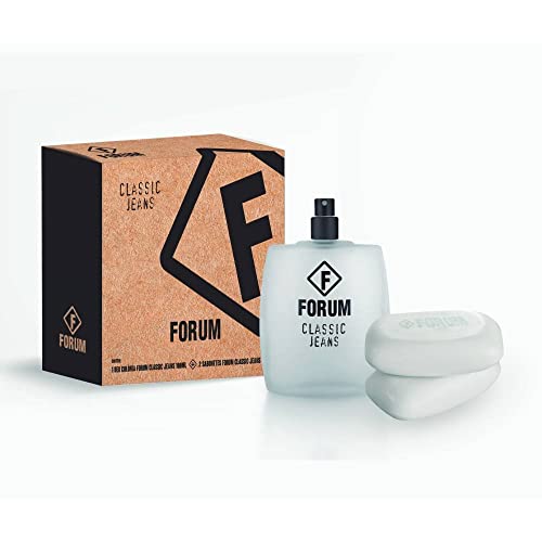 Forum Kit Classic Jeans (Deo Col/Sab) 100Ml / 2X90G Grande