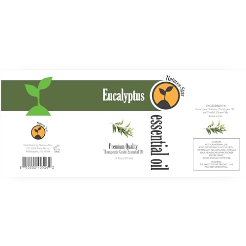 16oz Eucalyptus Essential Oil, Therapeutic Grade, Candle Making, Candle Scents, Soap Making, Aromatherapy Oil - Eucalyptus Scent