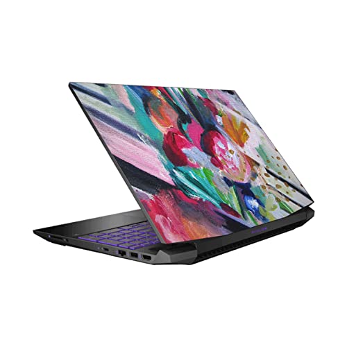 Autocollant HP Pavilion 15.6 Mai Autumn Jardin Floral Vinyle Skin