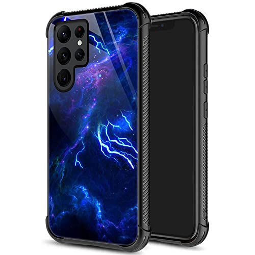 ZHEGAILIAN for Samsung Galaxy S23 Ultra Case, Military-Grade Protection, All-Around Shockproof Corners, Anti-Scratch Phone Case for Samsung Galaxy S23 Ultra - Lightning