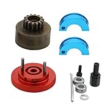 1/10 Nitro 15-18 Engine 14T RC Clutch Bell Bearings Springs Flywheel Kit 14 Tooth Teeth for HPI HSP Traxxas Axial Hobby Model Car
