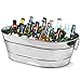 Price comparison product image bar@drinkstuff Galvanised Steel Oval Party Tub Large for a Rustic Drinks Service