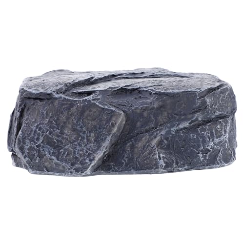 MOBUTOFU Steinschlüsselkasten Für Außenbereich Schlüsselversteck Aus Kunststein Dekorative Box Für Ersatzschlüssel Gartenschlüsselhalter Versteckter Schlüsselbehälter