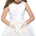 DressForLess Embroidered Lace First Communion Girls Glove